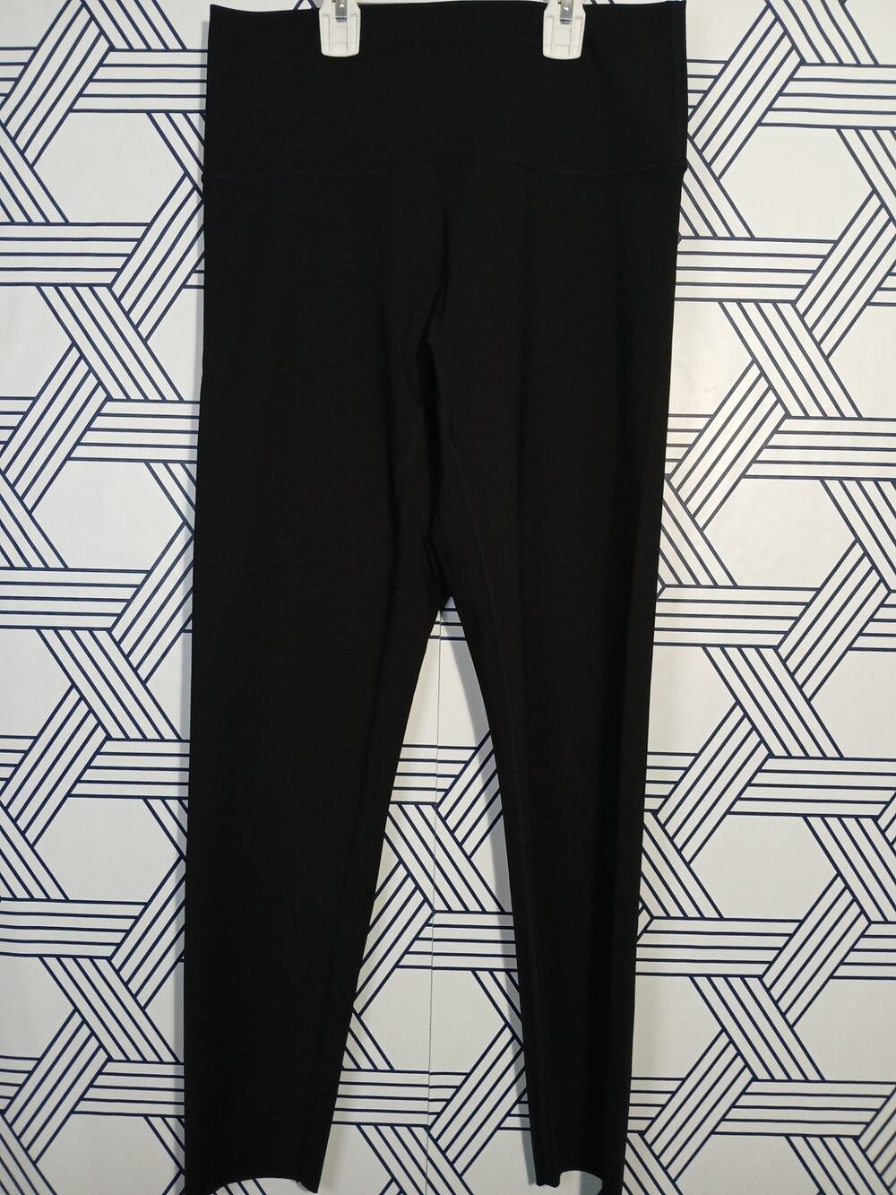 OFFLINE by Aerie Black Full Length Leggings High Rise Athleisure